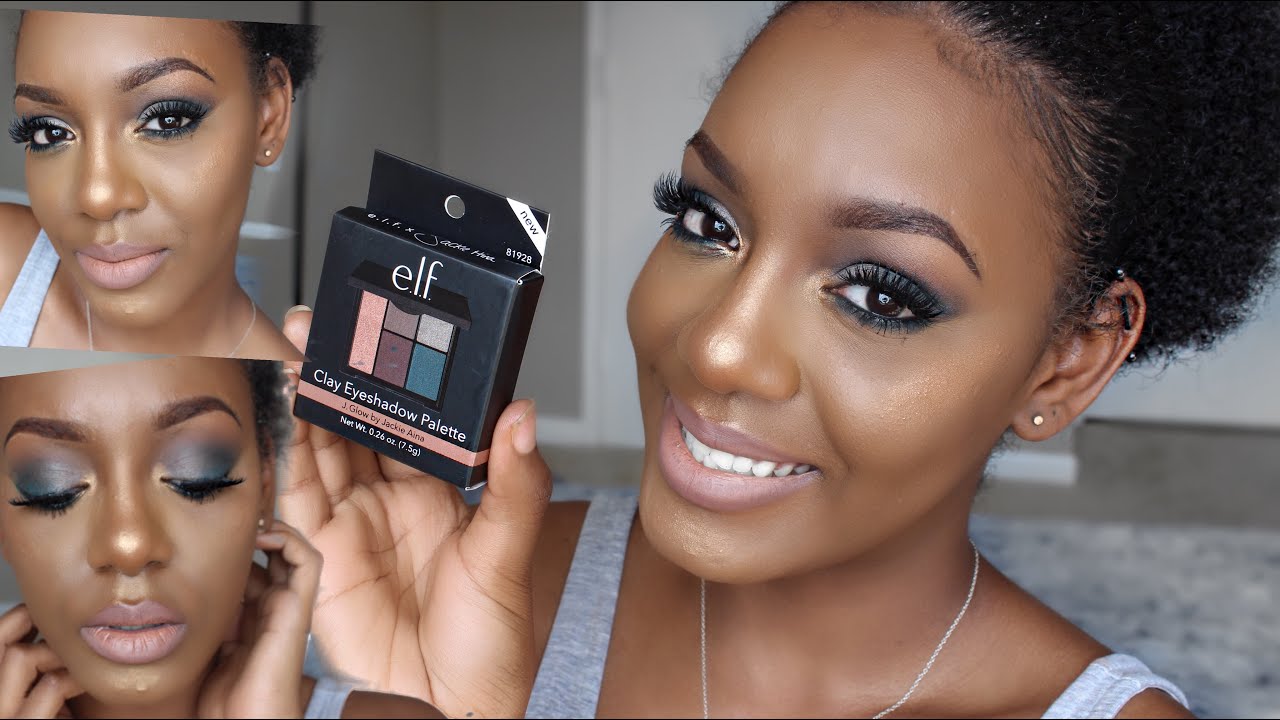 Jackie Aina J.Glow Palette Makeup Tutorial Affortable Makeup Tutorial