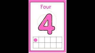 Learn to Trace Numbers and Match Counters on a 10-Frame