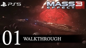 Mass Effect 3: Omega Legendary Edition (Paragon) Walkthrough Part 1 No (Commentary/Full Game) PS5