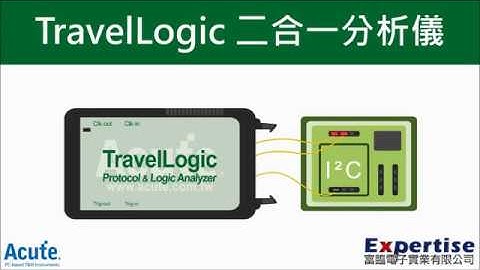 Acute TravelLogic/Protocol Analyzer 邏輯分析儀「I2C匯流排解碼」
