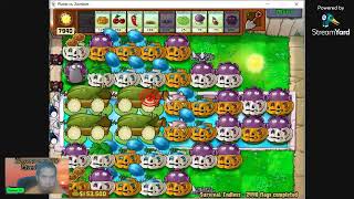 LIVE. Plants Vs.Zombies (SURVIVAL / ENDLESS) 2440 Flag completed and more to go..