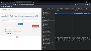 Creating a To Do List Application Using AngularJS and jQuery Tutorial Demo