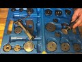 Disc Brake Caliper Tool Set and Wind Back Kit for Brake Pad Replacement unboxing and instructions