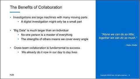 Nuix Investigate Power User Webinar