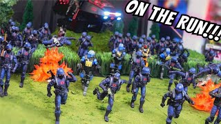 THE TABLE 2: OVER 50+ CLASSIFIED COBRA TROOPERS IN ACTION/ HUGE GIJOE DIORAMA 🔥