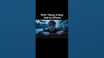 POV: Titanic if they had iPhones #veo3 #ai #history