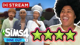 Playing Carl's Dine Out Reloaded Mod | Dandridge Lets Play in The Sims 4