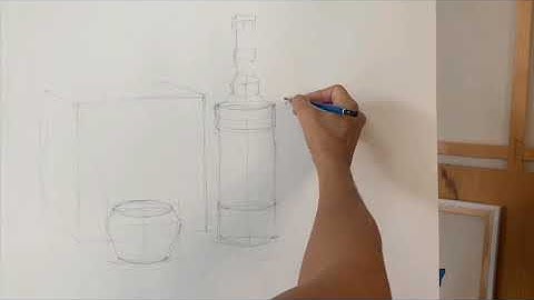 Still Life Drawing: Laying In With Gesture And Sighting