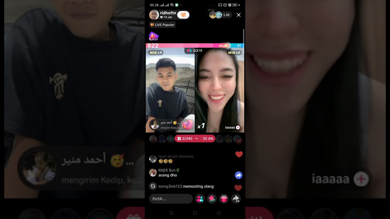 live riidhoftn dini hari 4 februari 26 