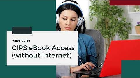 How to access eBook offline