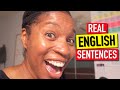 REAL English Sentences You Can Use Now