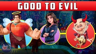 Wreck-It Ralph Characters: Good to Evil 🎮