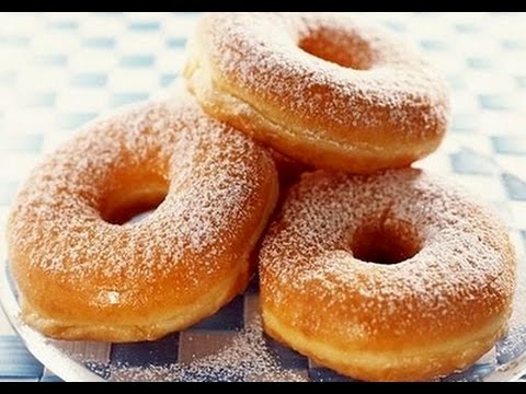 Видео рецепт Пончики колечки