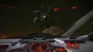 Unprovoked Thargoid attack on Anaconda - threat level 5.