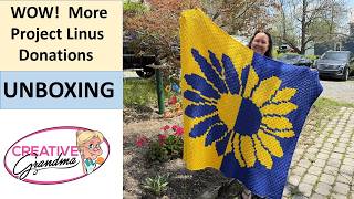 Wow! More Amazing Project Linus Blanket Donations UNBOXING!! Helping Children in Need