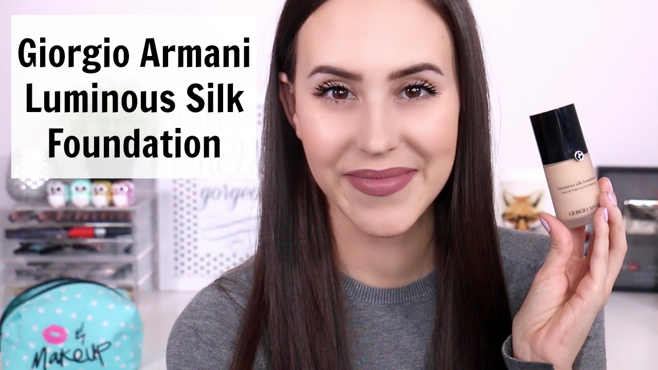 giorgio armani makeup luminous silk foundation