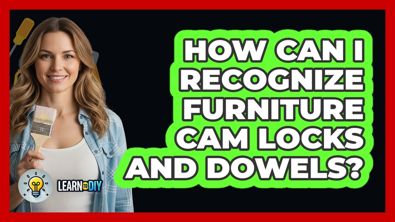 How Can I Recognize Furniture Cam Locks And Dowels?