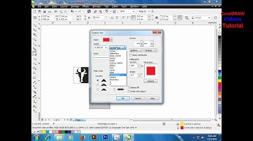 Lesson#5  How to use outline pen tool videos | CorelDraw x6 tutorial part 1