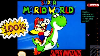 Super Mario World Walkthrough 100% ALL SECRETS (with Commentary) screenshot 5