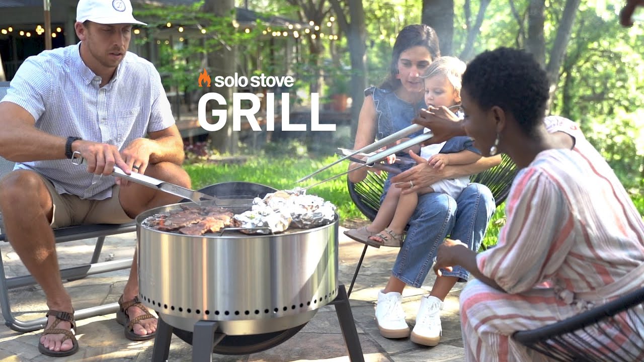 Grill & Gather with Stove - YouTube