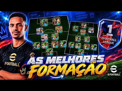 THE BEST FORMATIONS FOR EFOOTBALL LEAGUE IN EFOOTBALL 27 MOBILE
