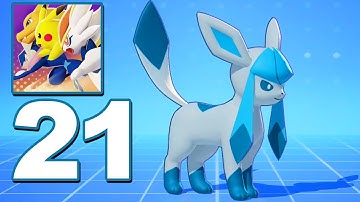 Pokemon UNITE - Gameplay Walkthrough Part 21 - Glaceon (Android Games)