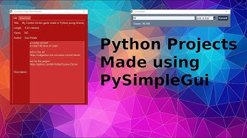 Python Apps made using PySimpleGUI (YouTube Video Downloader and Unit Converter)