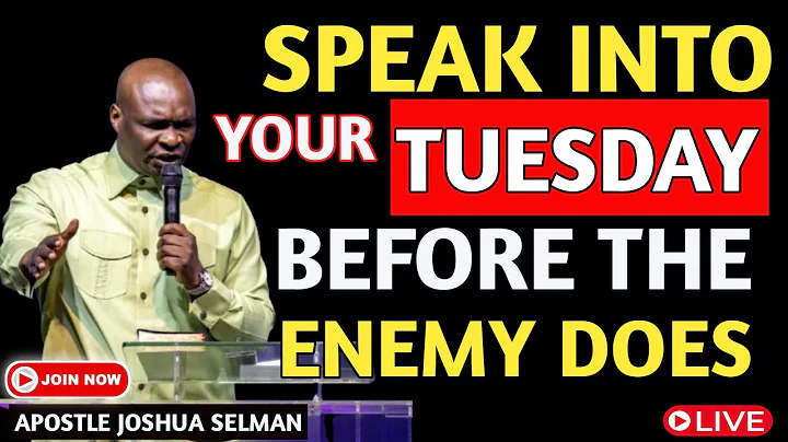[TUESDAY 16TH DECEMBER,2025]SPEAK INTO YOUR TUESDAY BEFORE THE ENEMY DOES - APOSTLE JOSHUA SELMAN