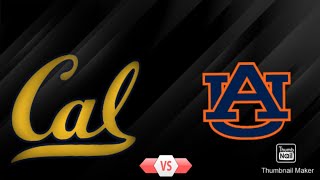 Battle Of The Titans: Cal Takes On Auburn In Explosive College Football Matchup