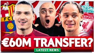 XAVI SIMONS AVAILABLE! + DARWIN AGENT IN BARCA TALKS?! Liverpool FC Latest News by Anfield Agenda 24,604 views 12 days ago 9 minutes, 3 seconds