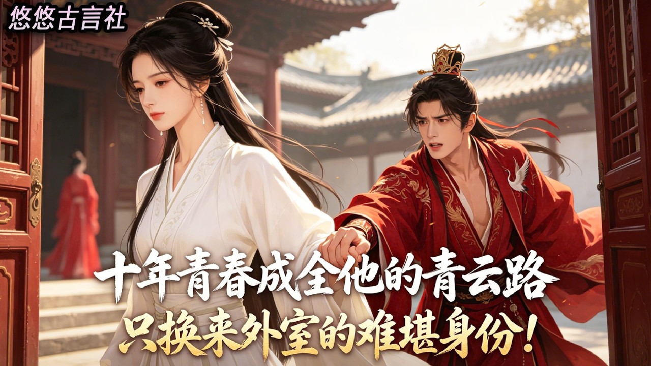 我用十年青春與性命,成全他的青雲路,換來只是外室的難堪身份。看清他與長公主的婚約真相,我徹底斬斷情意,轉身離開...#小說 #睡前故事