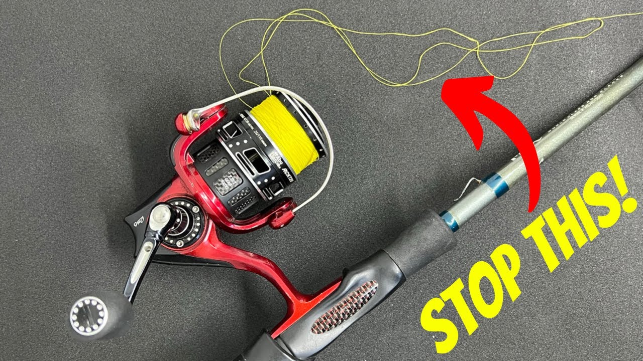 Top 3 Best Spinning Reel Secret Tips to Reduce Line Twists Video 