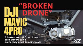 🔥Broken DJI Mavic 4 Pro 🔥Full Teardown & Repair (Arms   Camera Cable Fix)