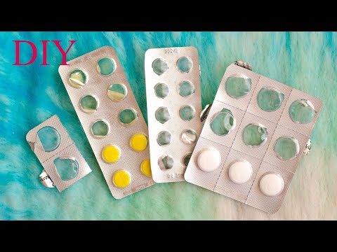 Как сделать глазки для игрушек своими руками из упаковки от таблеток