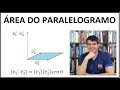 ANALÍTICA - Área do paralelogramo (1/2)