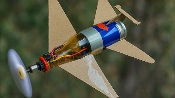 How to Make Super Simple RC Airplane With Handmade#diy #airplane