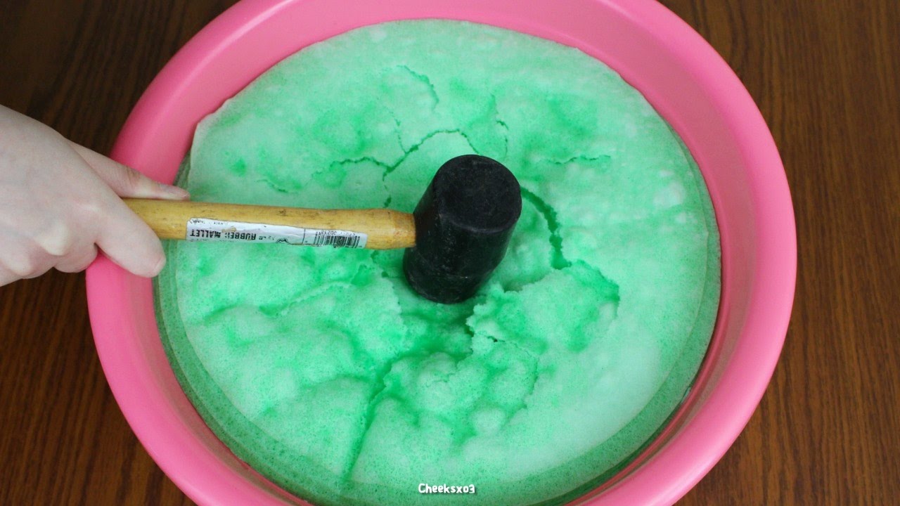 DIY Giant Iceberg Slime! How to Make Big Super Fluffy Crunchy Slime! YouTube