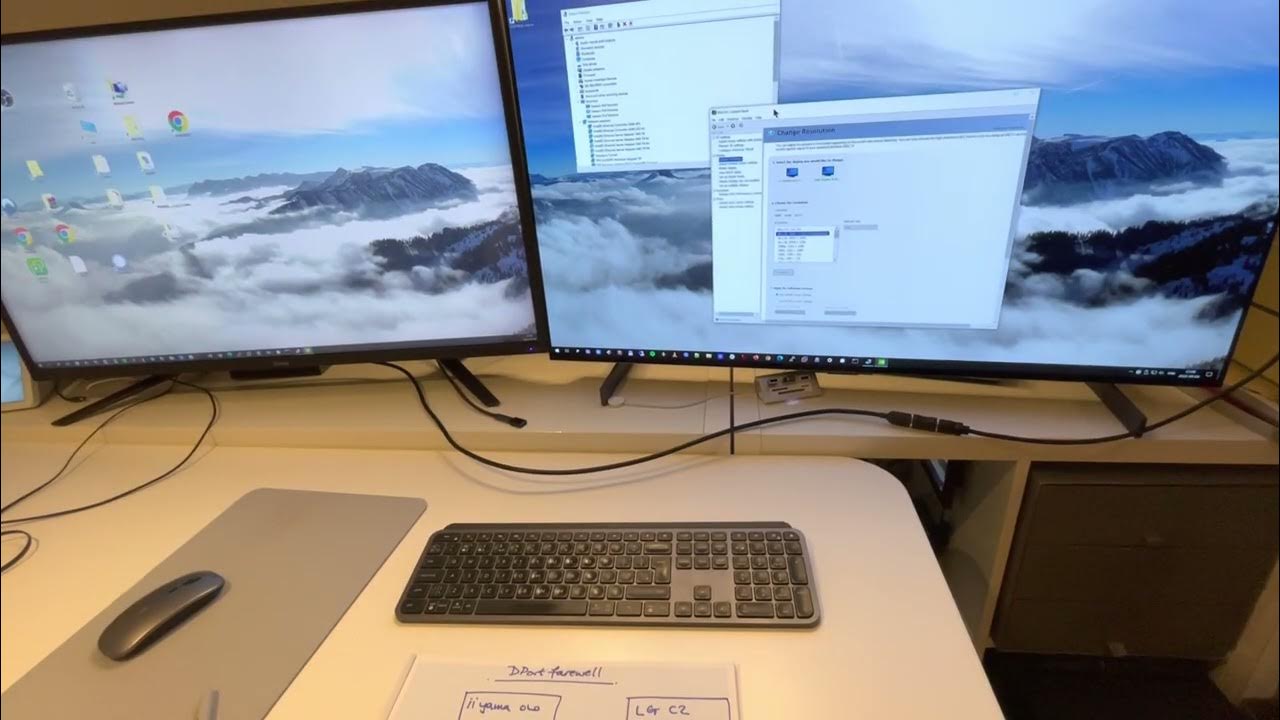 20220903 Replacing DisplayPort with HDMI and a Dongle YouTube