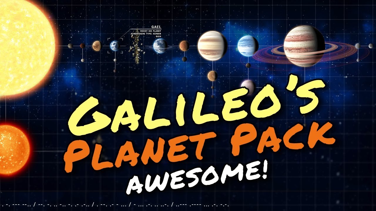 Ksp Galileos Planet Pack Ep 1 Exploring The System