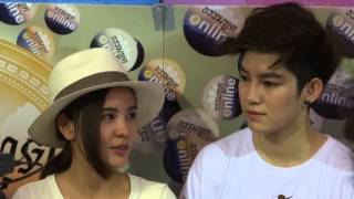behind The Scene Aom U0026 Tina Interview namaste Jaae Byebye Premier