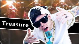 Video thumbnail of "DanTDM Sings Treasure By Bruno Mars"