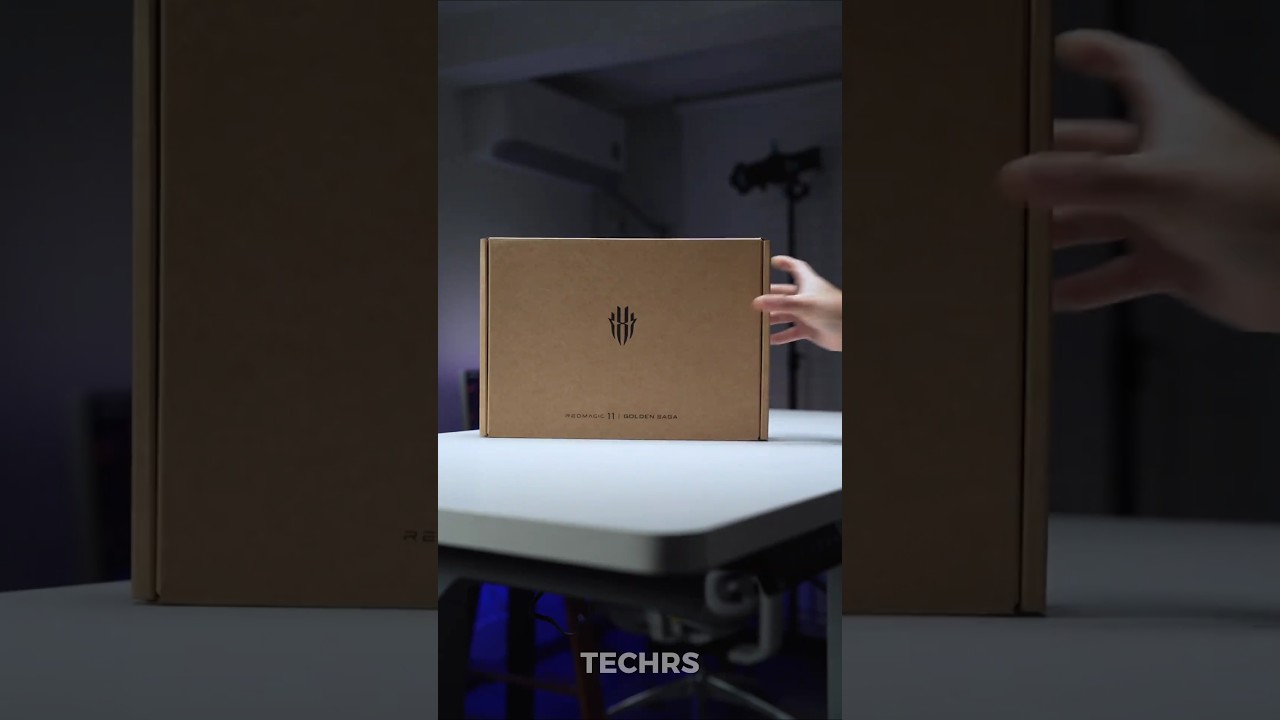 RED MAGIC 11 PRO LIMITED GOLDEN EDITION IMPRESSIVE UNBOXING 🔥 #shorts #trending #viral