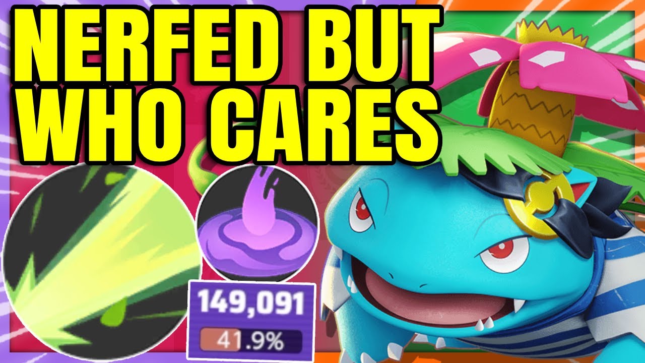 They can't stop SOLAR BEAM VENUSAUR from Blasting through Ranked | Pokemon Unite