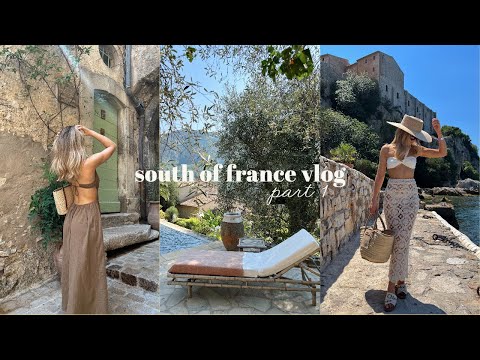 SOUTH OF FRANCE TRAVEL VLOG PART 1 | CANNES, BEACH DAYS & EXPLORING THE PROVENCE COUNTRYSIDE