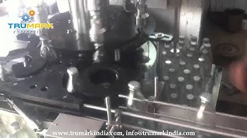 Automatic multi head crown corking machine, crown capping machine