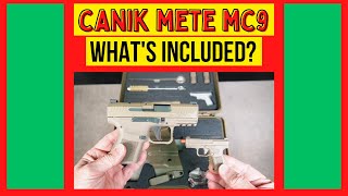 Canik METE MC9 9mm pistol. What is included? #canik #unboxing