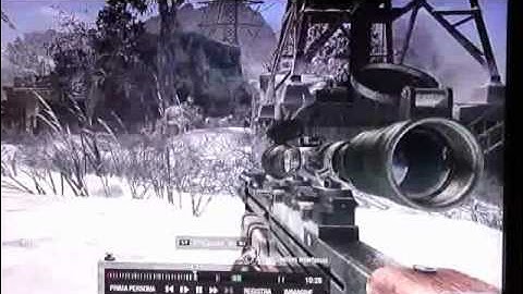 COD7 Black Ops Gameplay Multiplayer Online Deadmatch in Array Sniper