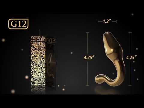 Анальный стимулятор Icicles Gold Edition G12 - Gold