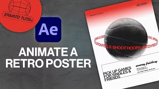 You Can Design In After Effects? | Animate A Retro Poster