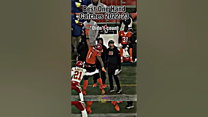 Best one-hand catches 2022-23 season #edit #football #nfl #shorts